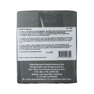 Meenk Meenk Fruity Sweet Winegums 4kg