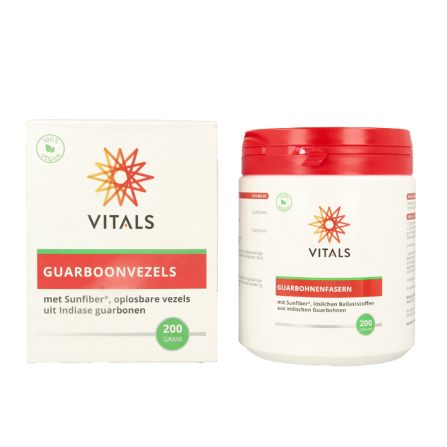 Vitals Guar Bean Fibre 200 Gram