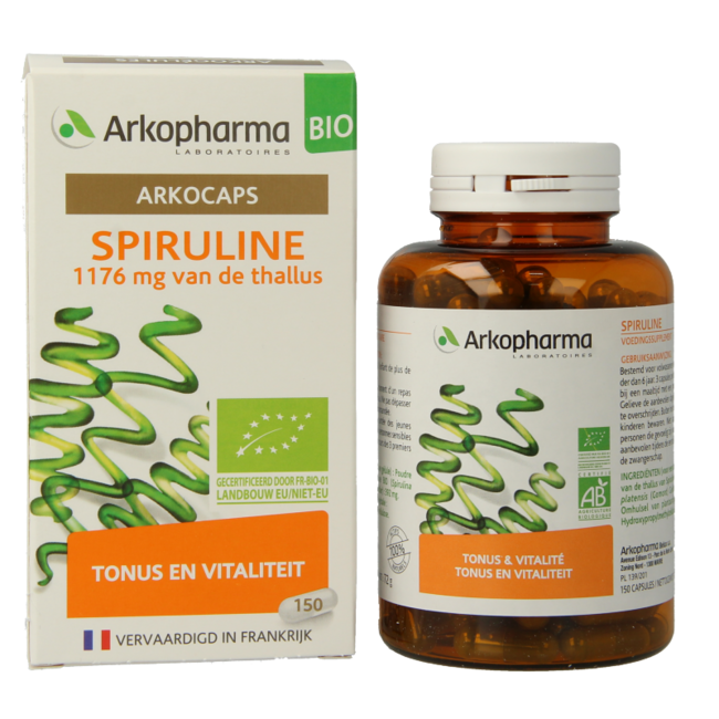 Arkocaps Organic Spirulina 150 Capsules