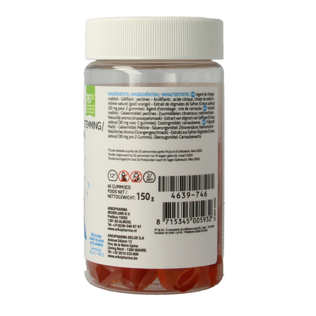 Arkogummies Szafran 60 żelków