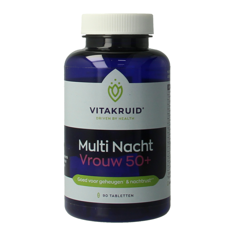 Vitakruid Multi Nacht Vrouw 50+ Vegan - Integratore Notturno