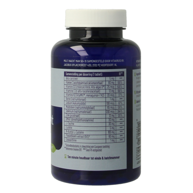 Multi Notte Uomo 50+ 100% Vegan 90 Compresse