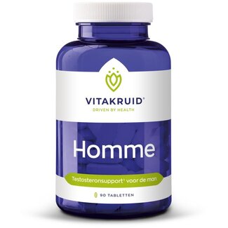 Vitakruid Homme incl. Ashwagandha Fenugreek Shilajit Damiana 90 Tablets