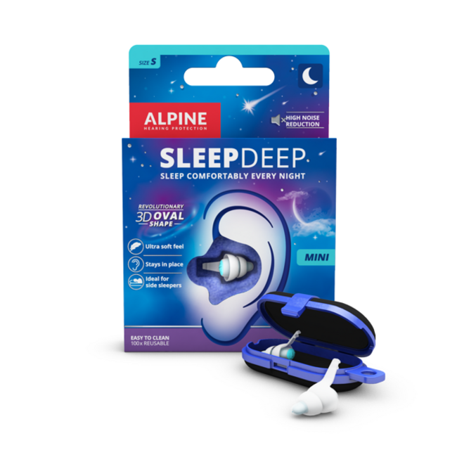SleepDeep Mini Earplugs - 1 Pair
