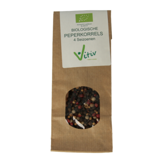 Vitiv Vitiv Organic 4 Seasons Peppercorns 40g