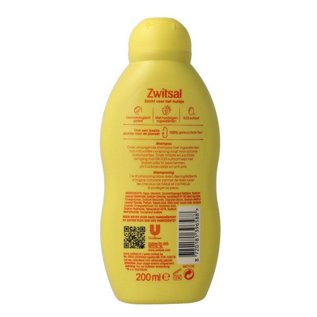 Zwitsal Baby Shampoo 200 ml