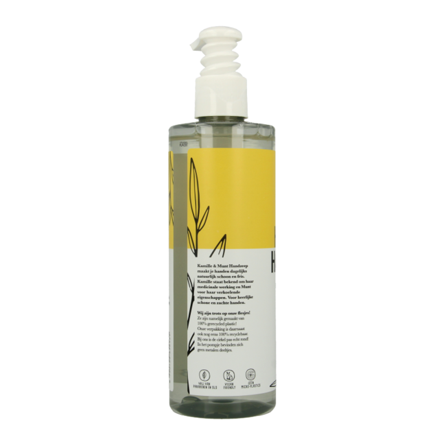 Savon liquide pour les mains The Green Lab Co camomille & menthe avec pompe 300 ml