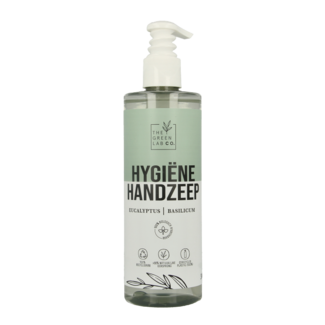The Green Lab Co The Green Lab Co Savon liquide pour les mains eucalyptus & basilic avec pompe 300 ml