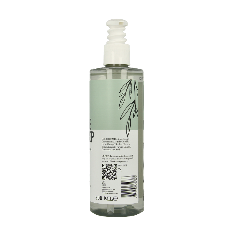 The Green Lab Co Liquid Hand Soap Eucalyptus & Basil with Pump 300ml ...