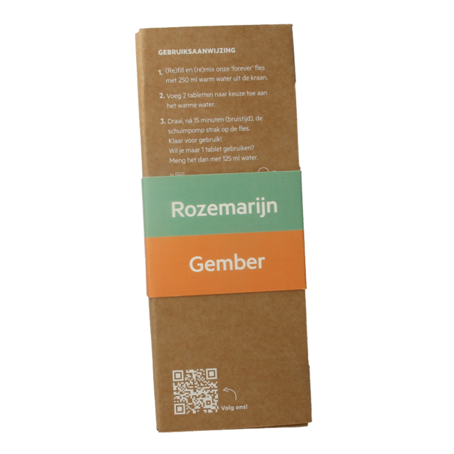 The Green Lab Co Handzeep premium starterset rozemarijn & gember 1 Set