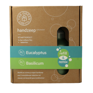 The Green Lab Co The Green Lab Co Handseife Premium Starterset Eukalyptus & Basilikum 1 Set
