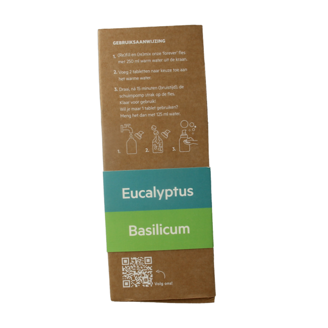 The Green Lab Co Handzeep premium starterset eucalyptus & basilicum 1 Set