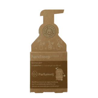 The Green Lab Co The Green Lab Co Fragrance-Free Hand Soap Refill Set 4 Pack