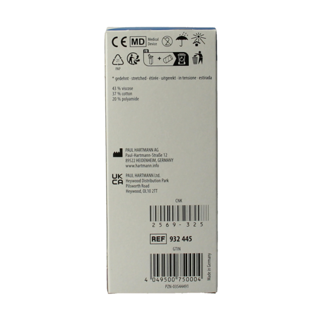 Hartmann Peha-haft windsel 4m x 12cm 1 Stuks