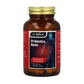 All Natural All Natural Probiotica basis 60 Vegetarische capsules