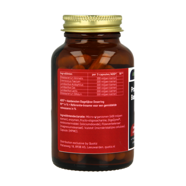 All Natural Probiotica basis 60 vegetarische Kapseln