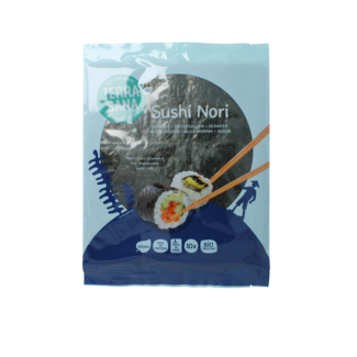TerraSana TerraSana Organic Roasted Sushi Nori 25g