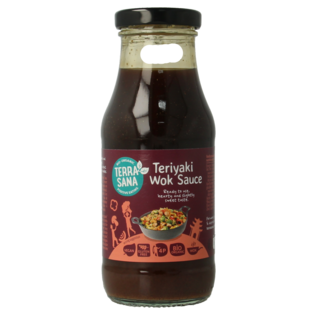 TerraSana Sos do woka teriyaki bio 240 mililitrów