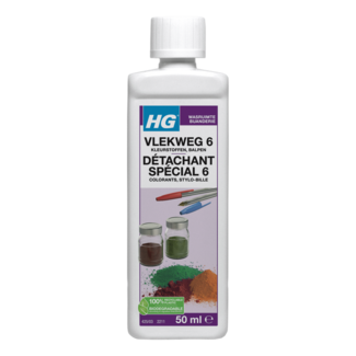 HG HG Détachant n° 6 stylo-bille et taches de colorants 50 ml