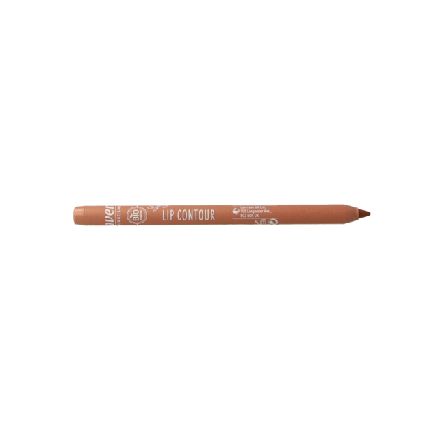 Perfilador de labios Lavera Lipcontour warm brown 03 bio tester 1 unidad