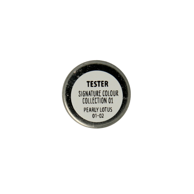 Lavera Signature colour eyeshadow pearly lotus 02 organic tester