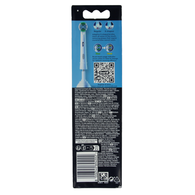 Oral B Opzetborstel precision clean 8 Stuks