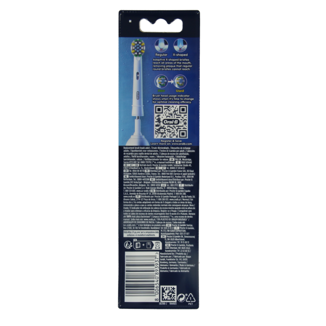 Oral-B Aufsteckbürste Floss Action 2 Stück