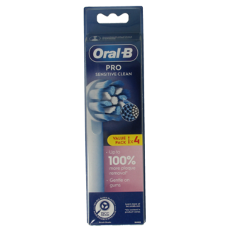 Oral B Oral B Aufsteckbürste Sensitive Clean 4 Stück
