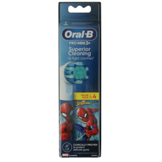 Oral B Brossettes Oral-B Kids Spider-Man, lot de 4