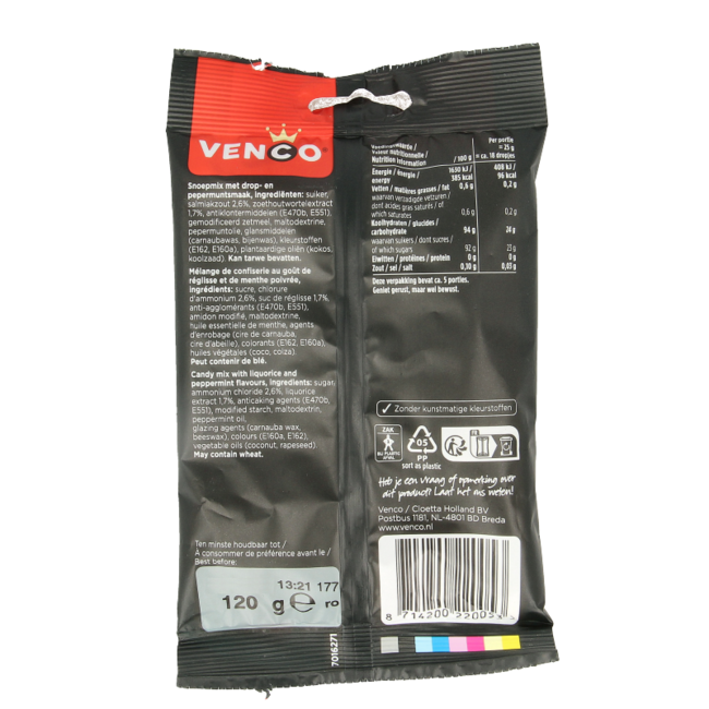 Venco Mintnopjes 120 Gramm