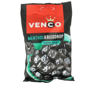 Venco Venco Mentolowe krople lukrecjowe 120 Gram
