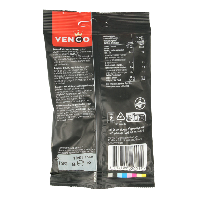 Honey Liquorice 120 Gram