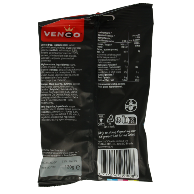 Venco Farm Liquorice 120g