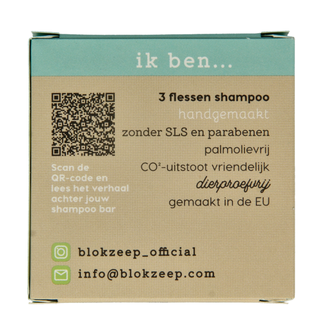 Blokzeep Shampoobar Mojito 60 Gramm