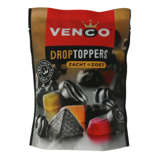 Venco Venco Dropstoppers zacht & zoet 215 Gramm