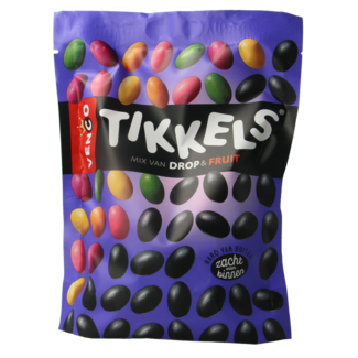 Venco Venco Tikkels liquorice & fruit 235 Gram