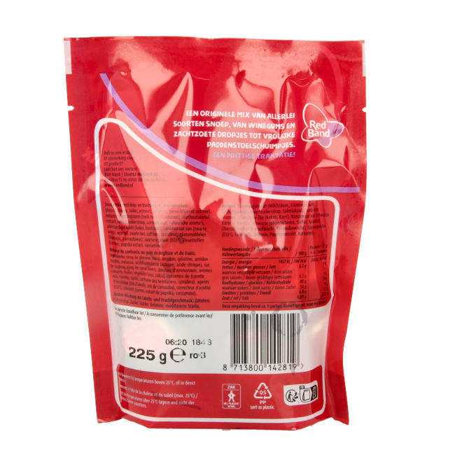 Red Band Original Sweet Mix 225 Gram