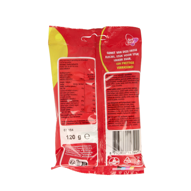 Red Band Botellitas Ácidas 120 g