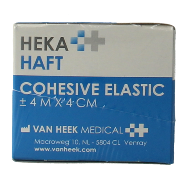 Hekahaft Kohäsive Binde 4 m × 4 cm 5 Rollen