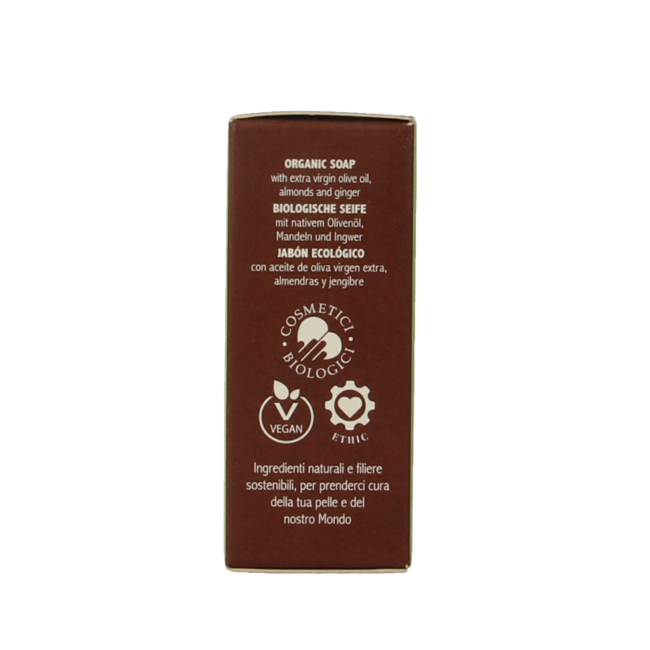 La Saponaria Zeep olive oil almond ginger 100 Gram