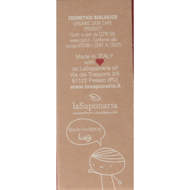 La Saponaria Rose & Shea Butter Organic Soap 100g