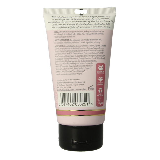 Tisserand Rose & Ylang Ylang Hand Cream 75ml