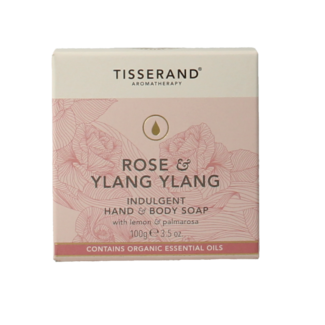 Tisserand Jabón Tisserand rosa y ylang ylang 100 g