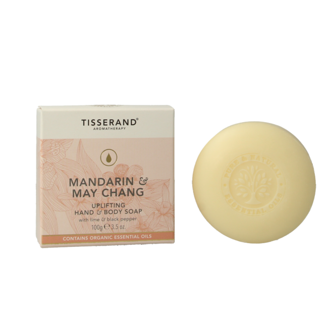Tisserand Seife Mandarine & May Chang 100 Gramm