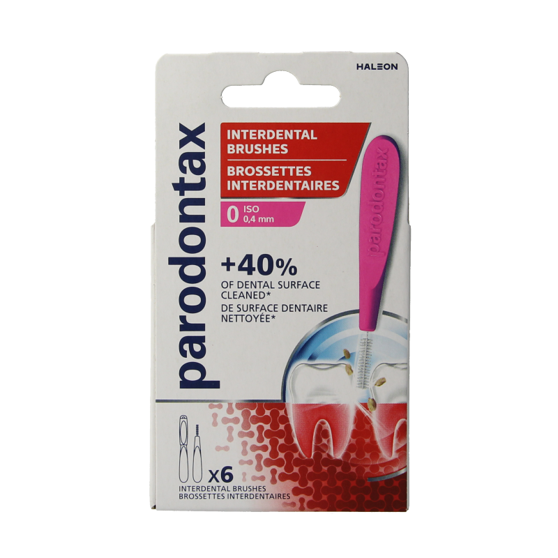Parodontax Interdentaire taille 0 6 pièces