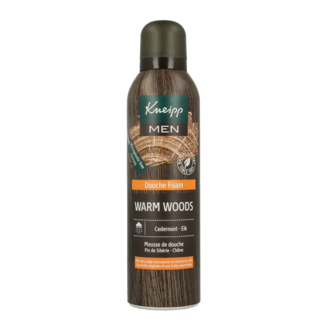 Kneipp Schiuma Doccia Uomo Warm Woods Noce di Cedro 200 Millilitri