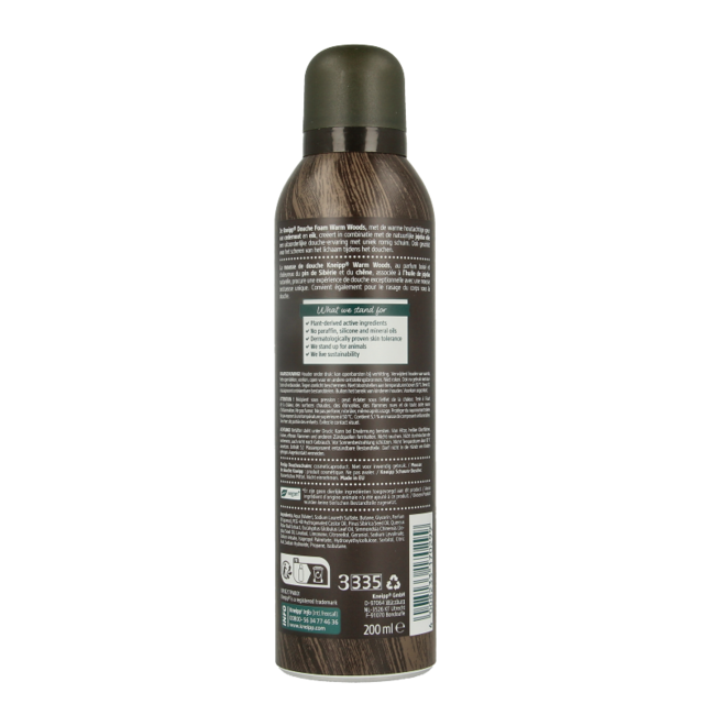 Men Warm Woods Duschschaum Zedernuss 200 Milliliter