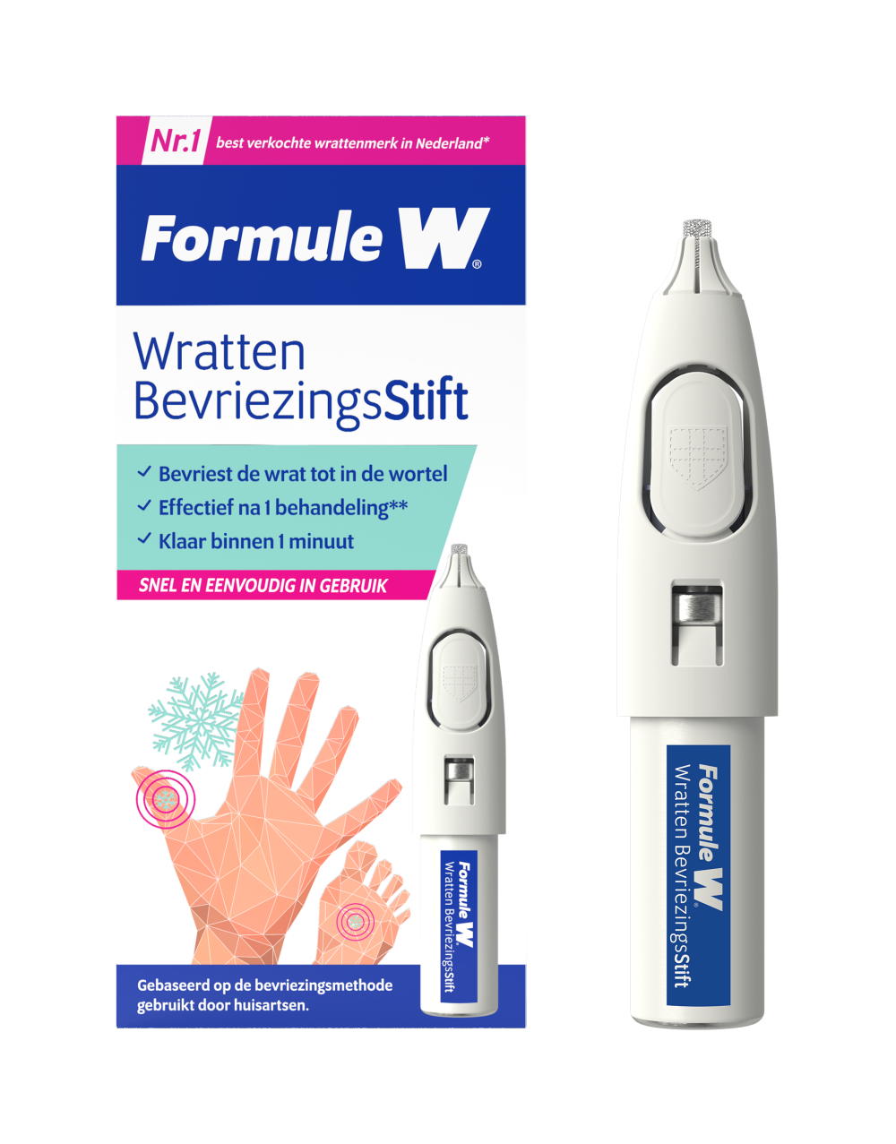 Formule W Rotulador congelador de verrugas 15 mililitros