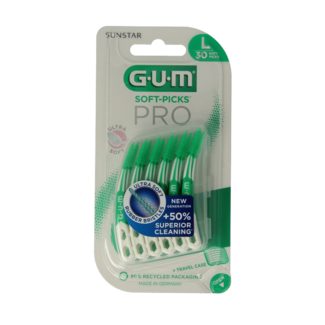 GUM GUM Soft Picks Advanced Pro Large 30 Pezzi