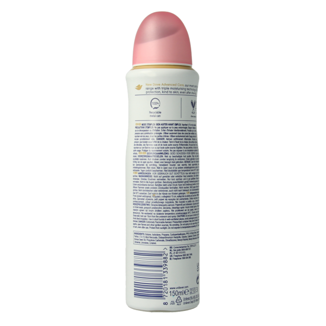 Dove Deodorant spray invisible care 150 Millilitres